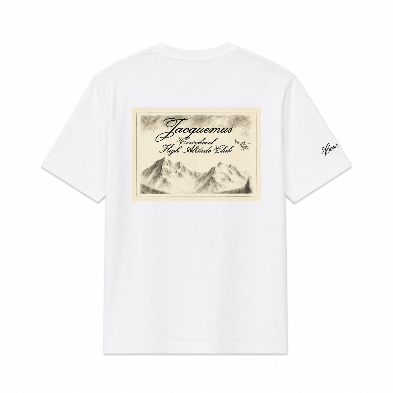 Jacquemus Courchevel T-shirt White